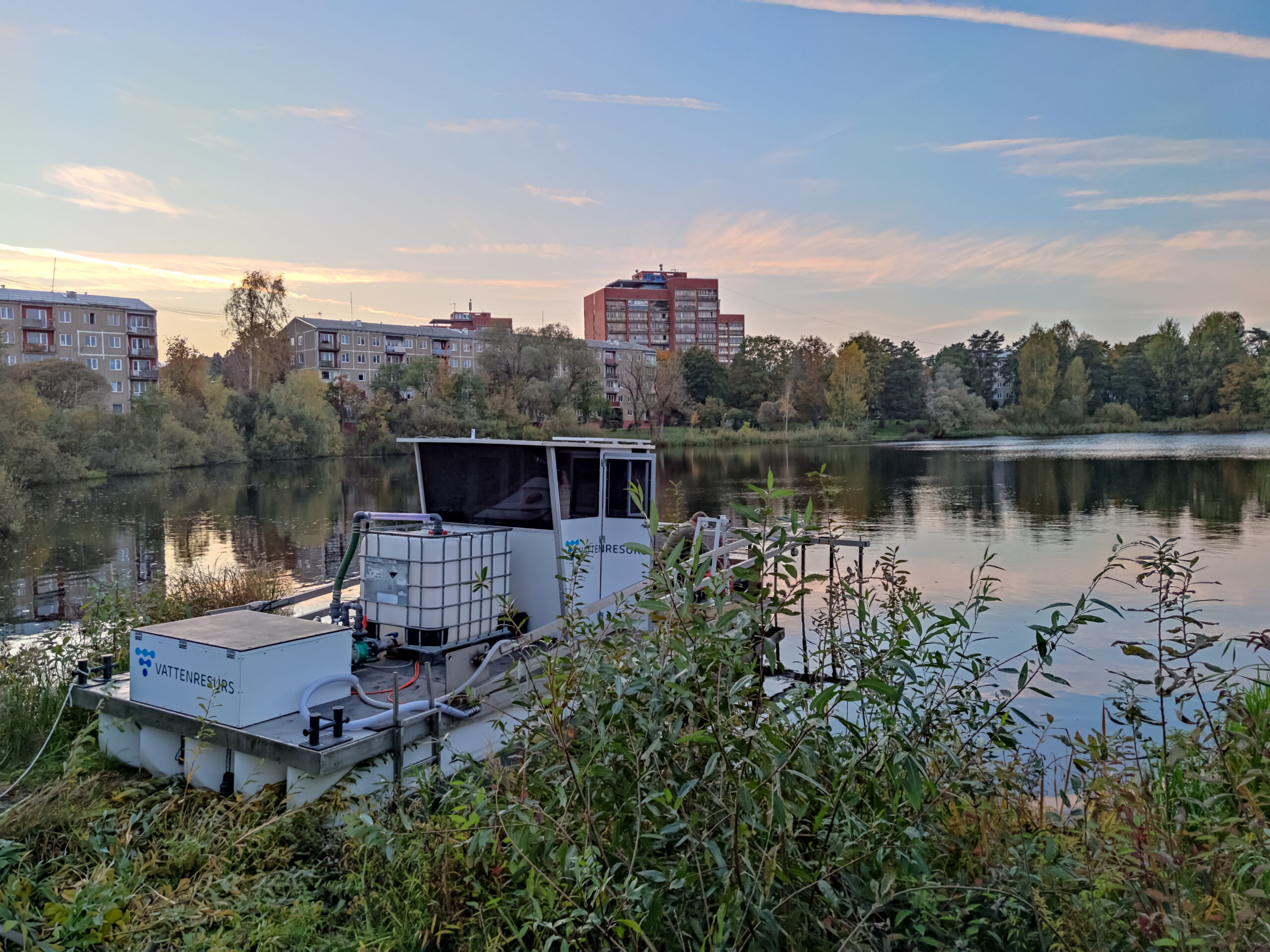 boat on lake
